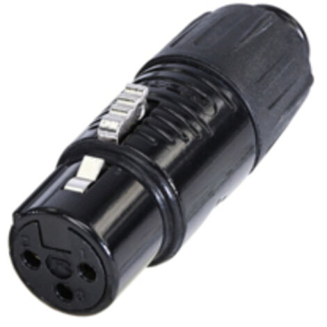 Rean AV RA3FT-B XLR-Adapter Mini-XLR-Stecker - Mini-XLR-Buchse Polzahl:3 1 St.