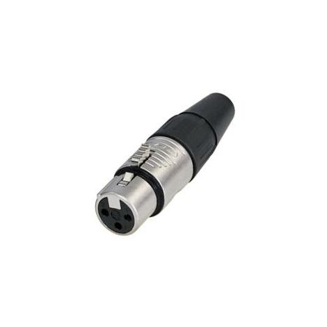 Rean AV RC3F XLR femelle, droit Nombre de pôles: 3 1 pc(s) X996022