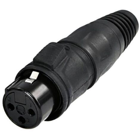 Rean AV RCX3F-Z-001-1 XLR femelle, droit Nombre de pôles: 3 1 pc(s) X996882