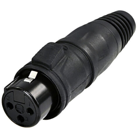 Rean AV RCX3F-Z-002-1 XLR-Steckverbinder Buchse, gerade Polzahl: 3 1 St.