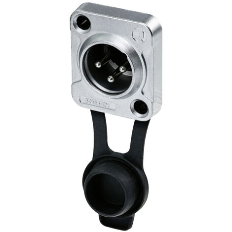 Rean AV RRX3M-Z-000-1 XLR-Steckverbinder Stecker, Einbau Polzahl: 3   1 St.