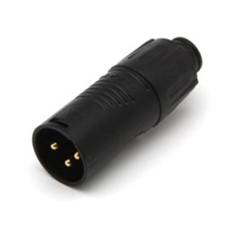Rean - xlr-Stecker auf Stecker-Adapter - Farbe schwarz