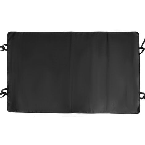 Rear Barn Door Awning Cover Black Fit For Ford Transit Custom 2013 Onwards