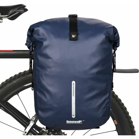 Rear Pannier Bag, 3 in 1 20L Bike Bag Large Capacity Luggage Carrier, Waterproof Rear Wheel Bike Bag, for Bicycle/Motorcycle