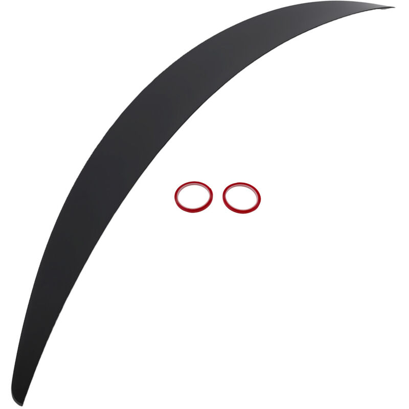 Maxpeedingrods - Rear Spoiler Wing Kit for Mercedes-Benz E-Class W213 16-22 Gloss Black abs