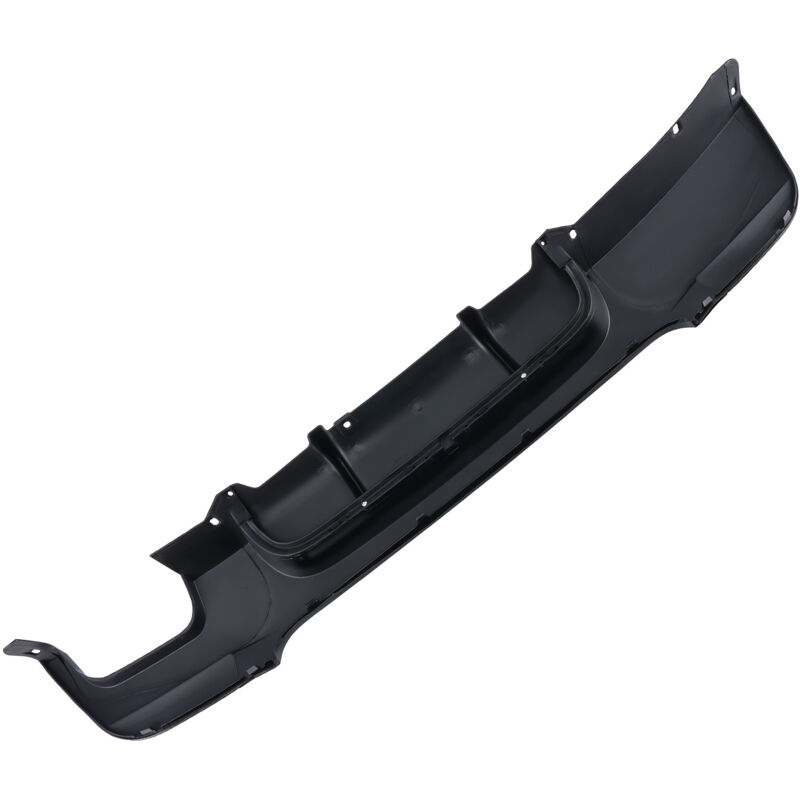 Rear Valance Diffuser Gloss Black For BMW 3 Series E92 E93 Spoiler Splitter
