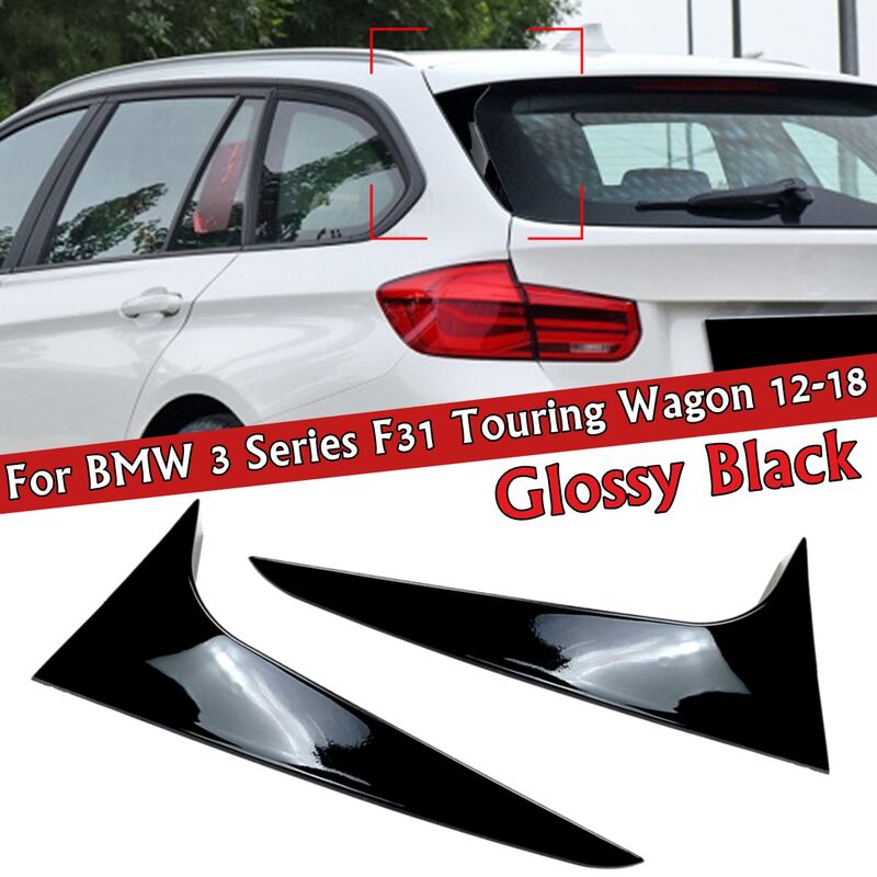 Insma - Rear Window Side Spoiler For bmw 3 Series F31 Wagon 2012-2018