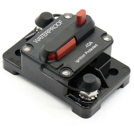 Réarmement automatique du fusible du disjoncteur 12-48 V, étanche, 50 A, 80 A, 100 A, 120 A, 150 A, 200 A, 250 A, 300 A - 120 A