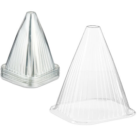 48 Cloches De Protection Pour Plantes - Anti-Escargots, Gel Et Oiseaux - PVC Vert 22x19,5cm
