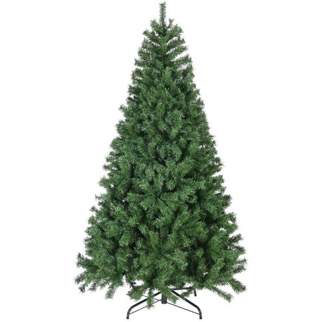 Rebecca Mobili Albero di natale Abete Artificiale Verde da 180 cm Folto con 800 Rami Realistico