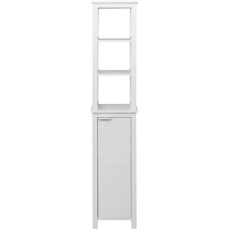 Composicion 3 armarios auxiliares color blanco despensa cuarto colada  limpieza