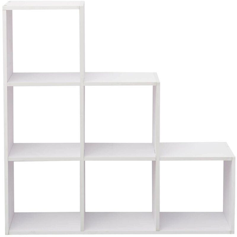 Mobili Rebecca Rebecca Mobili Scaffale Cubi Libreria Moderna Mdf Bi...