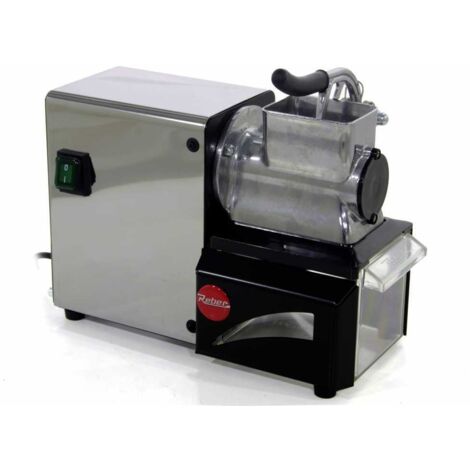Reber 10053 N grattugia e spiralizzatore elettrici Grattugia elettrica Acciaio inossidabile