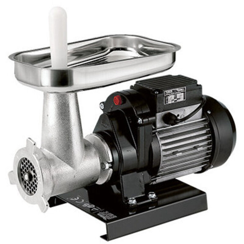 Picadora de carne eléctrica N.22 – Reber 9500NC – motor 600W – producción 70-120 kg/h
