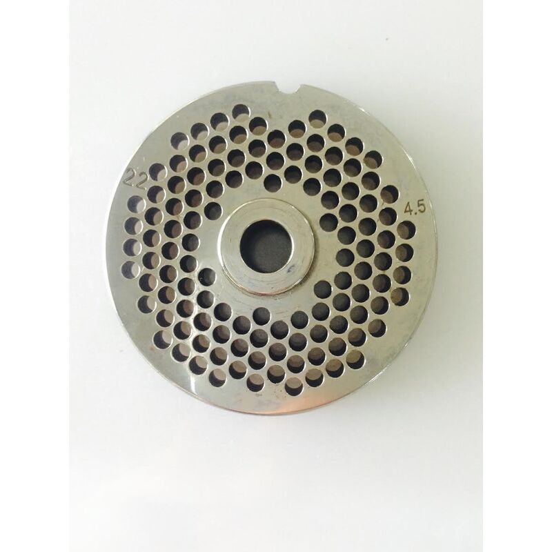 Image of Piastra TC 22 Reber diametro 4 5 mm acciaio per tritacarne elettrico