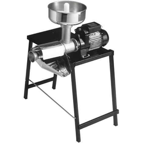 REBER SPREMIPOMODORI CON BANCO E IMBUTO 500W ACCIAIO INOX