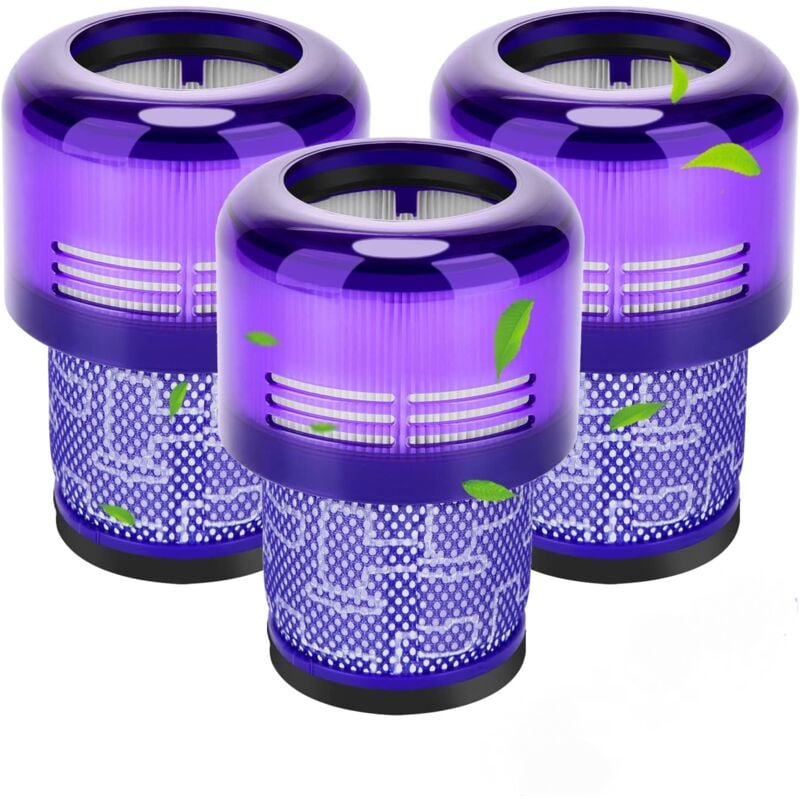 Gotrays - Rebirthcare 3 Filtre Pour Dyson V11 V15 SV14 Aspirateur Filtres pour Dyson V11 Absolute Extra Pro Animal Torque Drive Motorhead V15 Detect