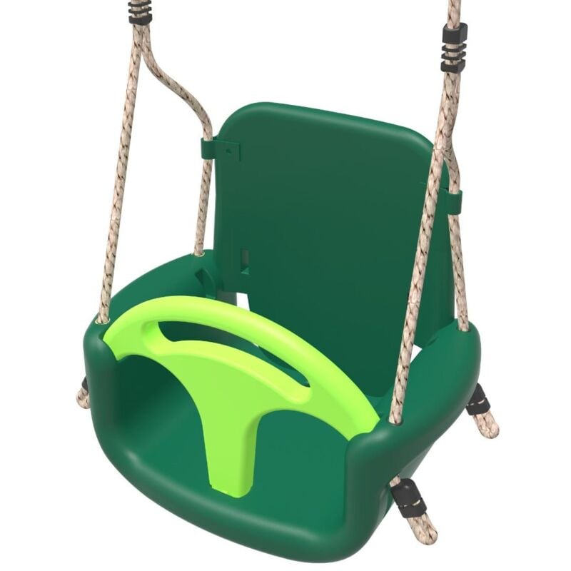 Rebo - 3 in 1 Baby Toddler Children's Growable Swing Seat - Green