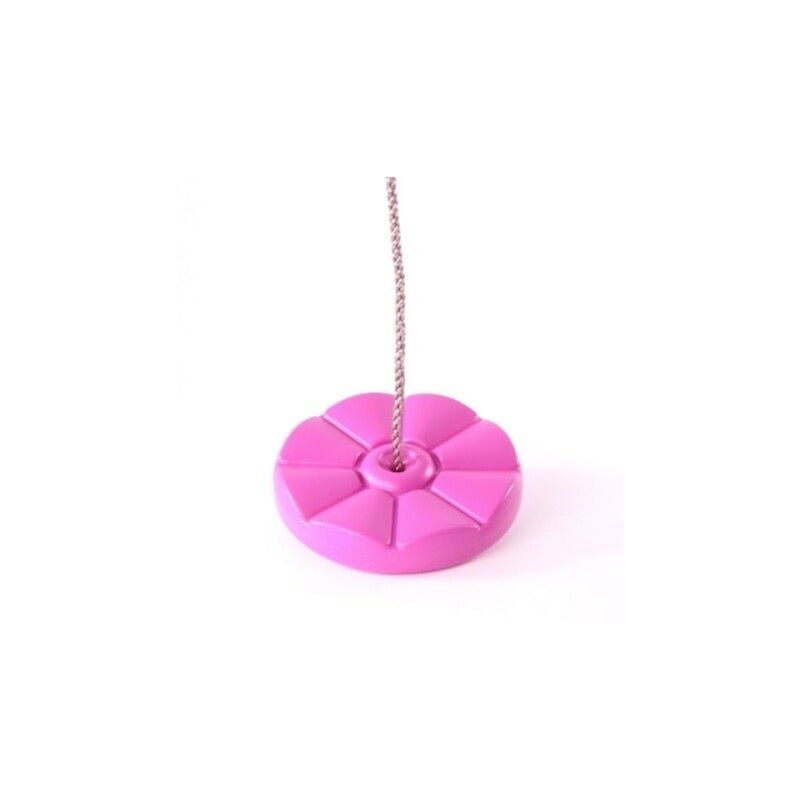 Rebo - Children's Button Swing Seat - Pink