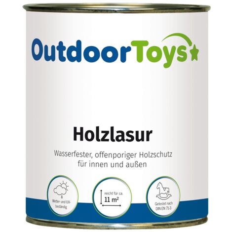 REBO Holzlasur 0,75l Natur Zubehör aus Kunststoff