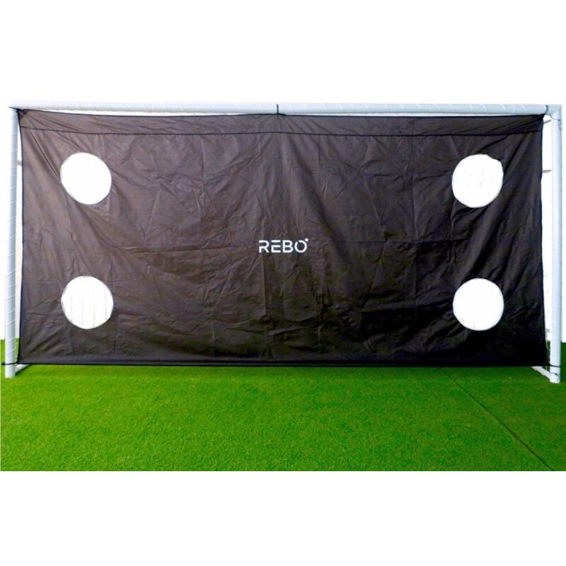 Rebo - Steel Football Goal Target Sheet - 12 x 6ft Target