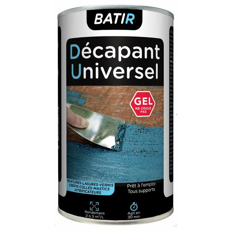 Batir Peintures - Decapant Universel Gel 1 litre - batir