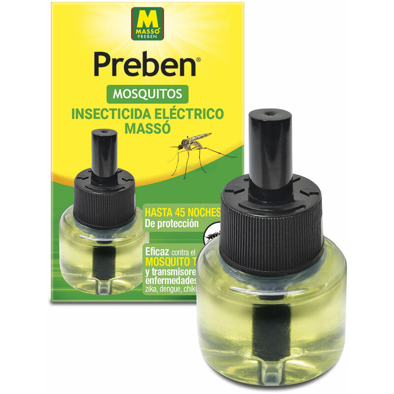 

Recambio 33ml insecticida mosquitos eléctrico preben 231604 massó - Masso