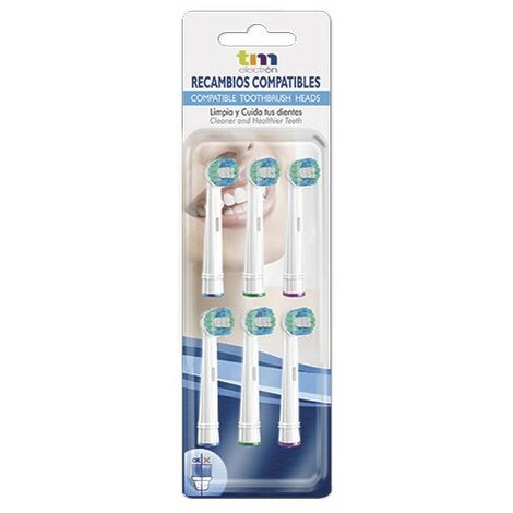 RECAMBIO CEPILLO COMPATIBLE 6UD. TME