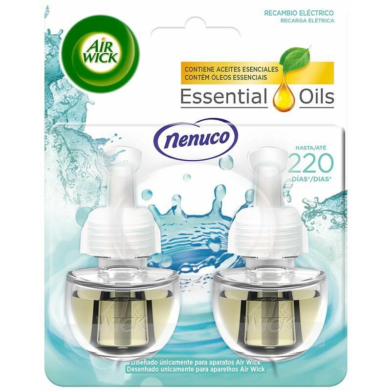 

Recambio de Ambientador Eléctrico Air Wick Essential Oils Nenuco (2 x 19 ml)