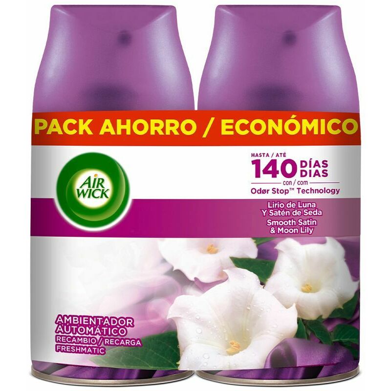 

Recambio de Ambientador Eléctrico Air Wick Lirio (2 x 250 ml)