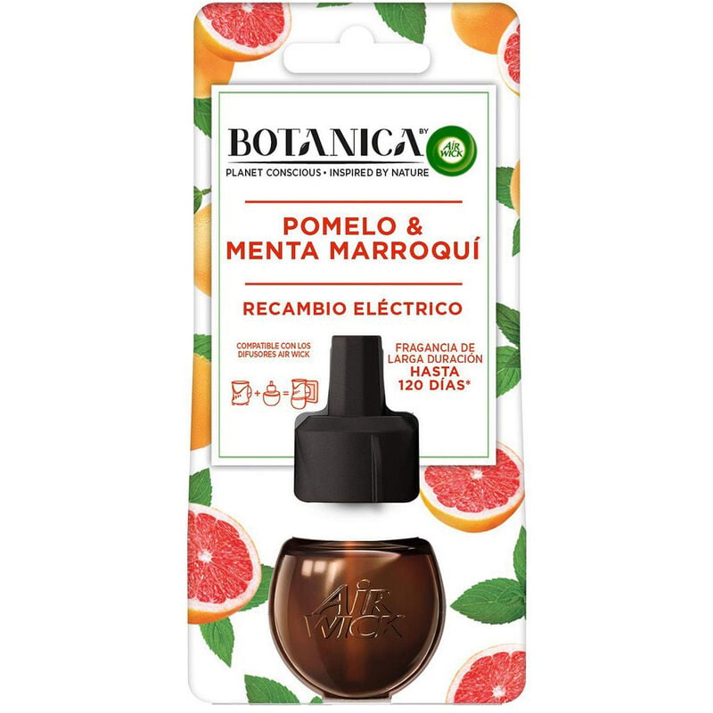 

Recambio de Ambientador Eléctrico Botánica Air Wick Menta Pomelo (19 ml)