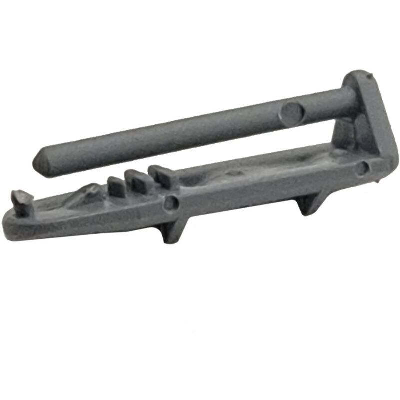 Recambio de tapa de riel trasero para lavavajillas 1880580400 BEKO