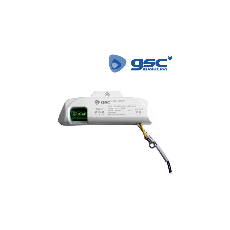 

GSC - Recambio driver plafón 12W 0702151-152