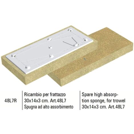 RECAMBIO ESPONJA DE ALTA ABSORCIŽôN SIGMA 48L7R 30X14X3 cm PARA SIGMA 48L7