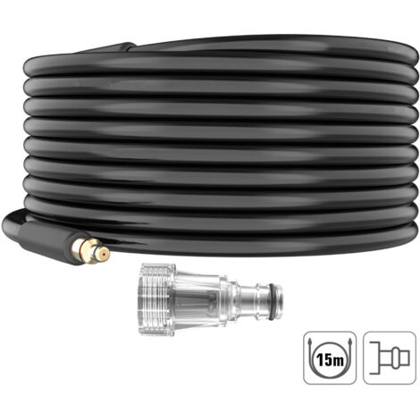 Recambio manguera 15 m + conector hidrolimpiadora