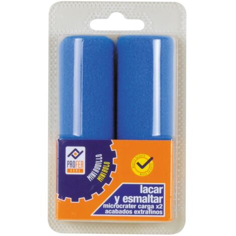 RECAMBIO MINI RODILLO AZUL 2 - 10 CM