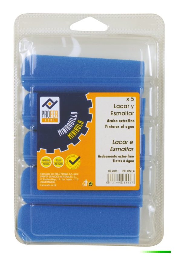 

Recambio Mini Rodillo Azul 5 PH0514 - 10 CM.. - Neoferr