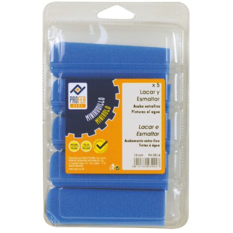RECAMBIO MINI RODILLO AZUL 5 - 10 CM