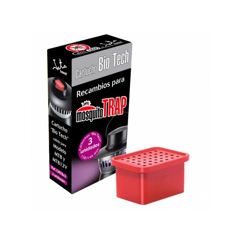 

Cartucho Bio Tech Recambio Atrapa Mosquitos 3 Unid