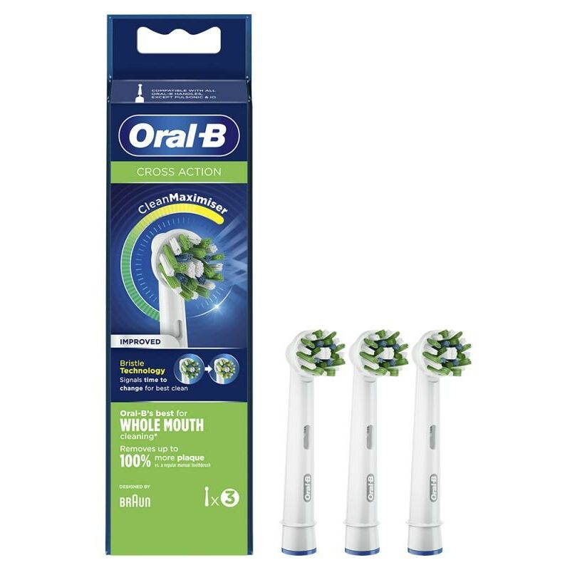 

Cabezal ORAL-B EB50RB-3 Cross action 3uds