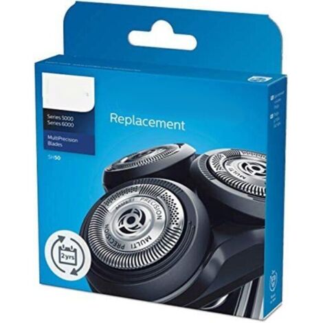 Recambios - 3 piezas Cabezales de corte Serie 5000 - Compatible con PHILIPS-Producto compatible