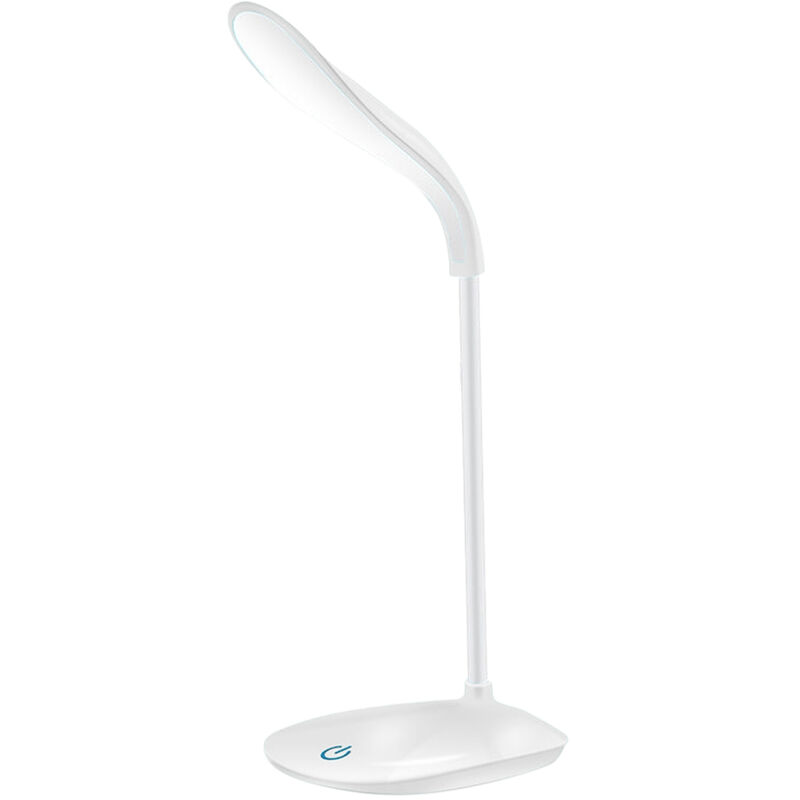 

Recargable Led lampara de escritorio de carga USB portatil y plug-in de 360 ​​° de la lampara de lectura manguera flexible Estudiantes Ninos luz