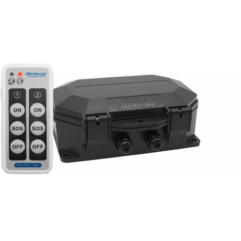 Récepteur armable additionnel extérieur sans fil 800m & télécommande 2 zones / 2 sorties 12V temporisées (PROTECT 800)