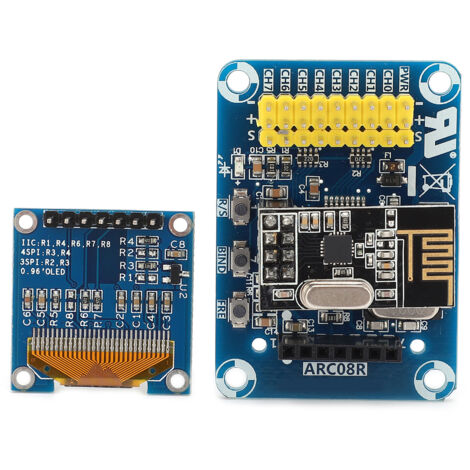 Récepteur de signal sans fil avec affichage OLED, module ARC‑08R pour contrôle à distance DC5V‑12V