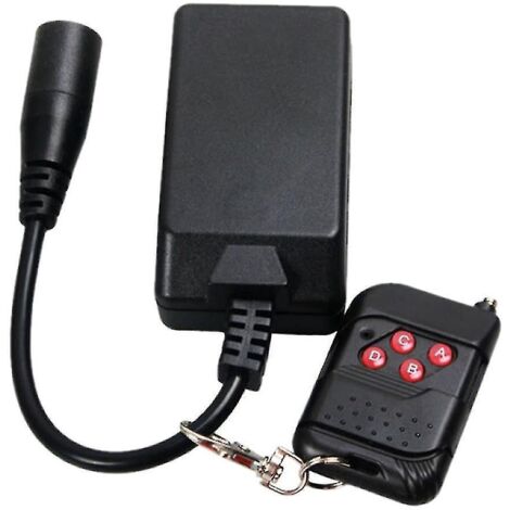 Récepteur de télécommande XLR 3 broches 90-240 V CA pour machines à fumée et éclairages de scène (400 W, 500 W, 900 W, 1500 W).