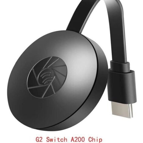 WENCOTTRI Récepteur-décodeur,Clé TV avec écran sans fil, 1080P, compatible HDMI, DLNA Cast, Chrome, Google