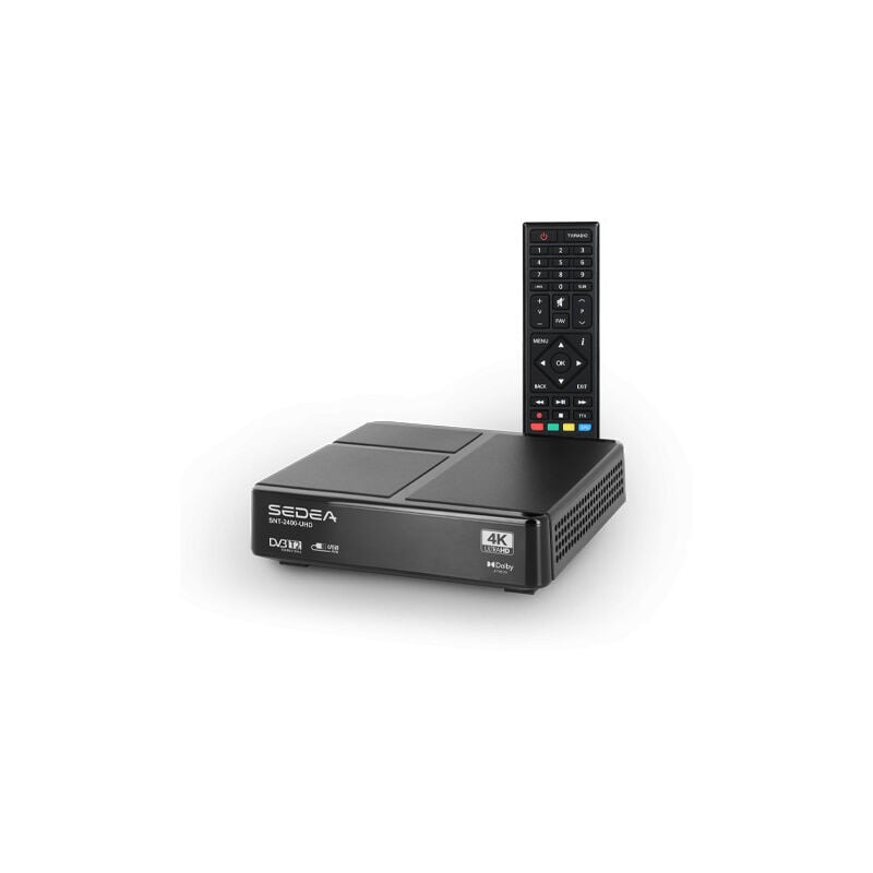Sedea - Recepteur tv 4K tnt Terrestre DVB-T2 SNT-2400UHD