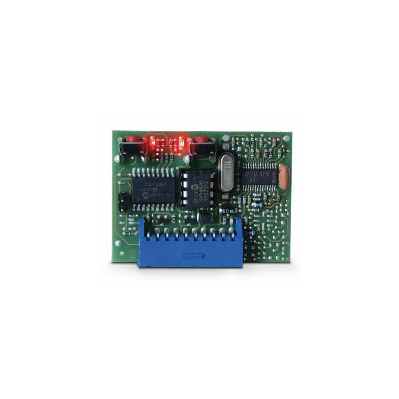 Cardin - Récepteur embrochable S449 2 canaux 433Mhz, open collector, pour moteur de la gamme trade