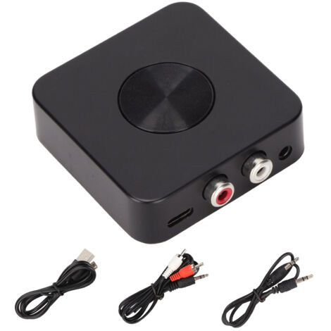 Récepteur Émetteur Audio Bluetooth HiFi avec Entrées 3.5mm AUX RCA et NFC, Adaptateur pour TV, Voiture, Casque, Projecteur