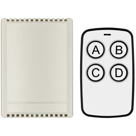 Récepteur et émetteur universel 4CH 433MHz pour portes de garage - télécommande fiable